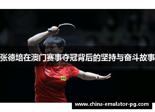 张德培在澳门赛事夺冠背后的坚持与奋斗故事